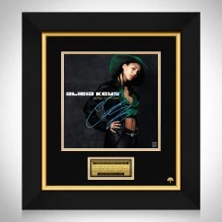 RARE-T Alicia Keys - Songs In A Minor LP Cover Limited Signature Edition Studio Licensed Custom Frame