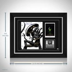 RARE-T Alien Script Limited Signature Edition Studio Licensed Custom Frame Limited Edition Frames