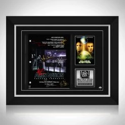 RARE-T Limited Edition Frames Alien Nation 1988 Script Limited Signature Edition Studio Licensed Custom Frame