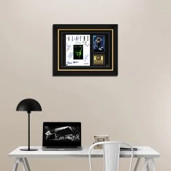 RARE-T Aliens Movie Script Limited Signature Edition Studio Licensed Custom Frame