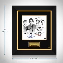 RARE-T All-American Rejects - Move Along LP Cover Limited Signature Edition Studio Licensed Custom Frame 10 RARE-T All-American Rejects - Move Along LP Cover Limited Signature Edition Studio Licensed Custom Frame