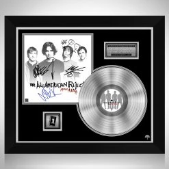 RARE-T All-American Rejects - Move Along Platinum LP Limited Signature Edition Studio Licensed Custom Frame
