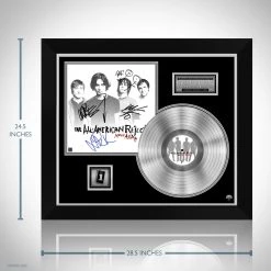 RARE-T All-American Rejects - Move Along Platinum LP Limited Signature Edition Studio Licensed Custom Frame