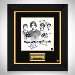 RARE-T All-American Rejects - Move Along LP Cover Limited Signature Edition Studio Licensed Custom Frame