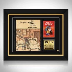 RARE-T Limited Edition Frames All In The Family Transcript Limited Signature Edition Studio Licensed Custom Frame