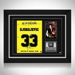 RARE-T All The Right Moves Script Limited Signature Edition Studio Licensed Custom Frame Limited Edition Frames