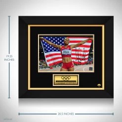 RARE-T Allyson Felix Photo Limited Signature Edition Studio Licensed Custom Frame
