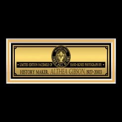 RARE-T Althea Gibson Photo Limited Signature Edition Studio Licensed Custom Frame Sports Memorabilia 11 RARE-T Althea Gibson Photo Limited Signature Edition Studio Licensed Custom Frame Sports Memorabilia