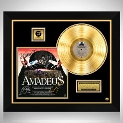 RARE-T Limited Edition Frames Amadeus - Original Soundtrack Recording Gold LP Limited Signature Edition Studio Licensed Custom Frame