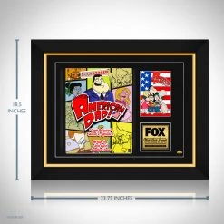 RARE-T Limited Edition Frames American Dad ! Transcript Limited Signature Edition Studio Licensed Custom Frame