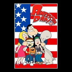 RARE-T Limited Edition Frames American Dad ! Transcript Limited Signature Edition Studio Licensed Custom Frame