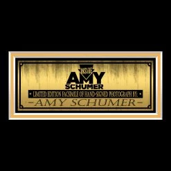RARE-T Inside Amy Schumer Photo Limited Signature Edition Studio Licensed Custom Frame Limited Edition Frames