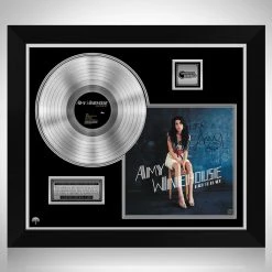 RARE-T Amy Winehouse - Back To Black Platinum LP Limited Signature Edition Studio Licensed Custom Frame