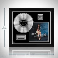RARE-T Amy Winehouse - Back To Black Platinum LP Limited Signature Edition Studio Licensed Custom Frame