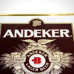 RARE-T Pabst-Andeker Large Beer - Vintage Bar Advertisement Mirror