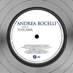 RARE-T Andrea Bocelli - Cieli Di Toscana Platinum LP Limited Signature Edition Studio Licensed Custom Frame