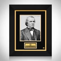 RARE-T Limited Edition Frames 17th US President - Andrew Johnson Photo Limited Signature Edition Studio Licensed Custom Frame