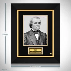 RARE-T Limited Edition Frames 17th US President - Andrew Johnson Photo Limited Signature Edition Studio Licensed Custom Frame 9 RARE-T Limited Edition Frames 17th US President - Andrew Johnson Photo Limited Signature Edition Studio Licensed Custom Frame
