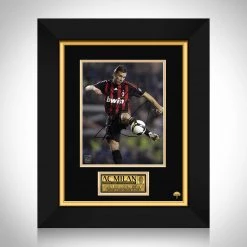 RARE-T AC Milan - Andriy Shevchenko Photo Limited Signature Edition Studio Licensed Custom Frame Sports Memorabilia