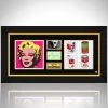 PPC Andy Warhol- 'Marilyn Monroe' Jsa Certified Hand-Signed Index Card By Andy Warhol Custom Frame