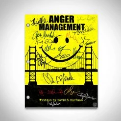 RARE-T Anger Management 2003 Transcript Limited Signature Edition Studio Licensed Custom Frame Limited Edition Frames