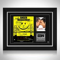 RARE-T Anger Management 2003 Transcript Limited Signature Edition Studio Licensed Custom Frame Limited Edition Frames