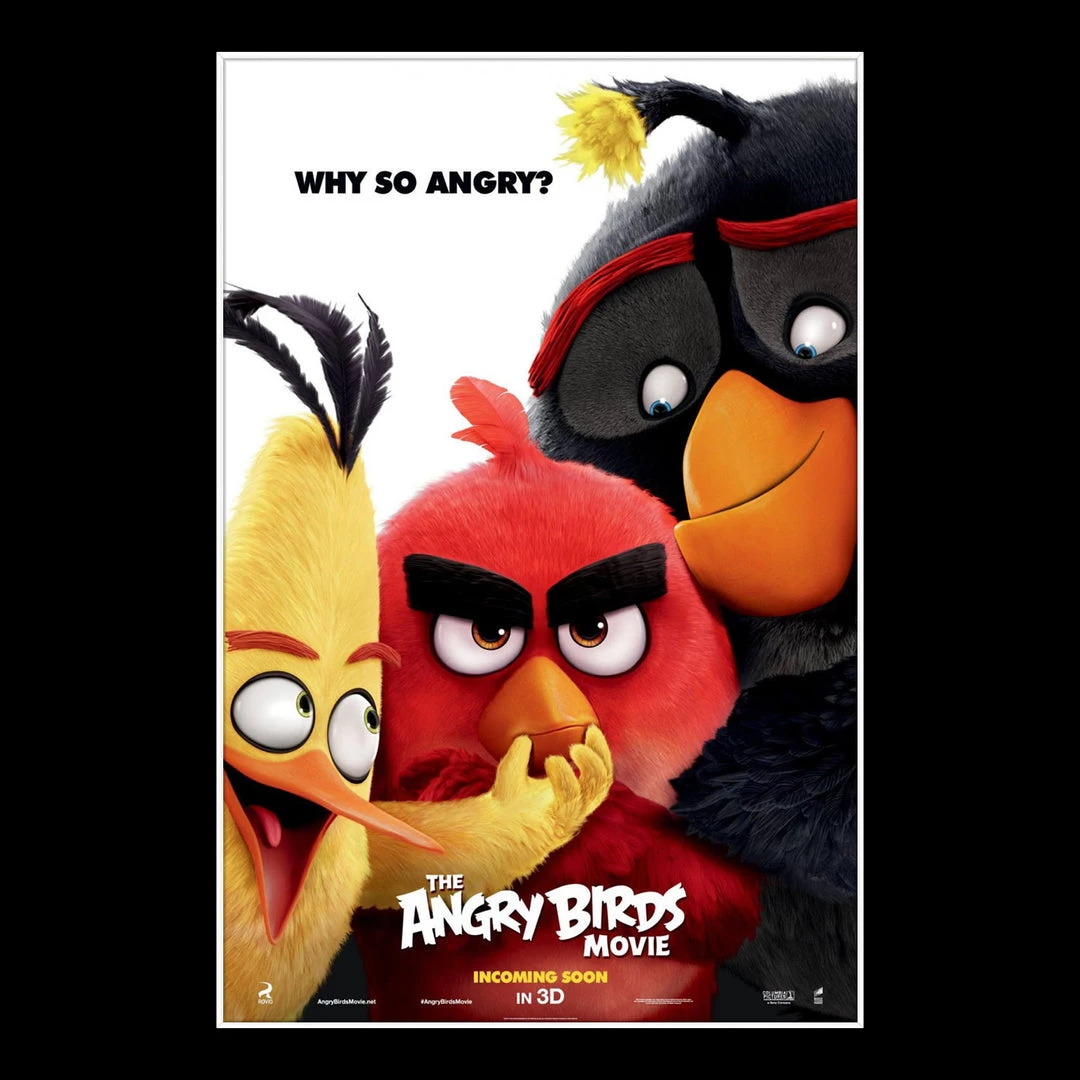 RARE-T Angry Birds Transcript Limited Signature Edition Studio Licensed Custom Frame 8 RARE-T Angry Birds Transcript Limited Signature Edition Studio Licensed Custom Frame