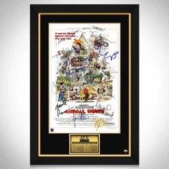 RARE-T Animal House Mini Poster Limited Signature Edition Studio Licensed Custom Frame Limited Edition Frames