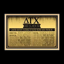 RARE-T Animal House Mini Poster Limited Signature Edition Studio Licensed Custom Frame Limited Edition Frames