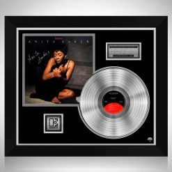 RARE-T Anita Baker - Rapture Platinum LP Limited Signature Edition Studio Licensed Custom Frame