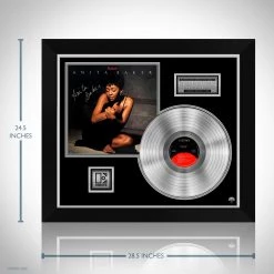 RARE-T Anita Baker - Rapture Platinum LP Limited Signature Edition Studio Licensed Custom Frame