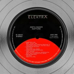 RARE-T Anita Baker - Rapture Platinum LP Limited Signature Edition Studio Licensed Custom Frame