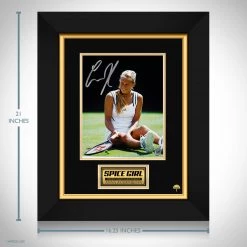 RARE-T Anna Kournikova Photo Limited Signature Edition Studio Licensed Custom Frame Limited Edition Frames