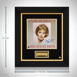 RARE-T Anne Murray - Murray's Greatest Hits LP Cover Limited Signature Edition Studio Licensed Custom Frame