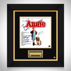 RARE-T Limited Edition Frames Annie - Original Motion Picture Soundtrack LP Cover Limited Signature Edition Studio Licensed Custom Frame