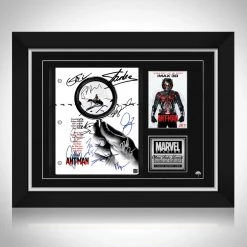 RARE-T Ant-Man Transcript Limited Signature Edition Studio Licensed Custom Frame Limited Edition Frames