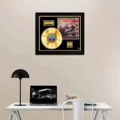 Rare-T Limited Edition Frames Anthrax - I'm The Man Limited Signature Edition Studio Licensed Gold LP Custom Frame
