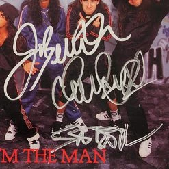 Rare-T Anthrax - I'm The Man Limited Signature Edition Studio Licensed Platinum LP Custom Frame