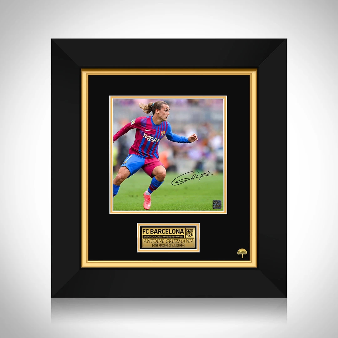 RARE-T Barcelona - Antoine Griezmann Photo Limited Signature Edition Studio Licensed Custom Frame 1 RARE-T Barcelona - Antoine Griezmann Photo Limited Signature Edition Studio Licensed Custom Frame