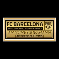 RARE-T Barcelona - Antoine Griezmann Photo Limited Signature Edition Studio Licensed Custom Frame 11 RARE-T Barcelona - Antoine Griezmann Photo Limited Signature Edition Studio Licensed Custom Frame