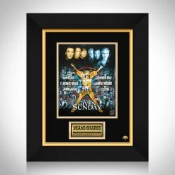 RARE-T Sports Memorabilia Any Given Sunday Limited Signature Edition Studio Licensed Photo Custom Frame