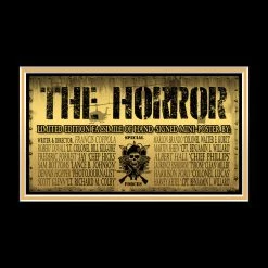 RARE-T Limited Edition Frames Apocalypse Now Mini Poster Limited Signature Edition Studio Licensed Custom Frame