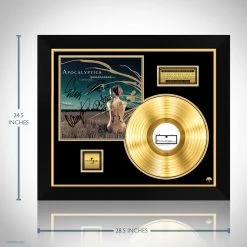 RARE-T Apocalyptica - Reflections Gold LP Limited Signature Edition Studio Licensed Custom Frame