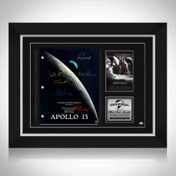 RARE-T Limited Edition Frames Apollo 13 Script Limited Signature Edition Studio Licensed Custom Frame