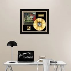 RARE-T Limited Edition Frames Arcade Fire - The Suburbs Gold LP Limited Signature Edition Studio Licensed Custom Frame