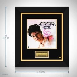RARE-T Aretha Franklin I Never Loved A Man The Way I Love You LP Cover Limited Signature Edition Studio Licensed Custom Frame 9 RARE-T Aretha Franklin I Never Loved A Man The Way I Love You LP Cover Limited Signature Edition Studio Licensed Custom Frame
