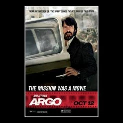 RARE-T Argo Script Limited Signature Edition Studio Licensed Custom Frame Limited Edition Frames