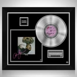 RARE-T Ariana Grande Thank U, Next Platinum LP Limited Signature Edition Studio Licensed Custom Frame Limited Edition Frames