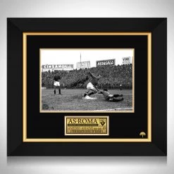 RARE-T AS Roma - Amedeo Amadei Photo Limited Signature Edition Studio Licensed Custom Frame