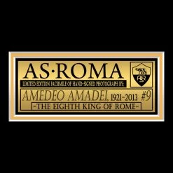RARE-T AS Roma - Amedeo Amadei Photo Limited Signature Edition Studio Licensed Custom Frame 9 RARE-T AS Roma - Amedeo Amadei Photo Limited Signature Edition Studio Licensed Custom Frame